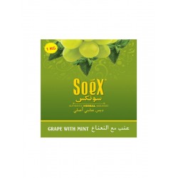 SOEX Grape with Mint 1000 gm