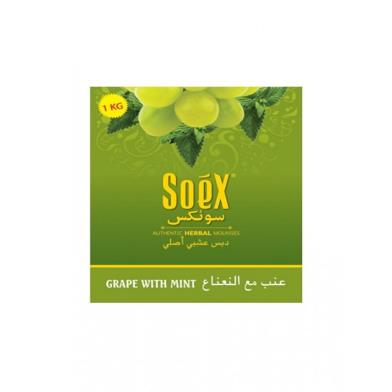 SOEX Grape with Mint 1000 gm